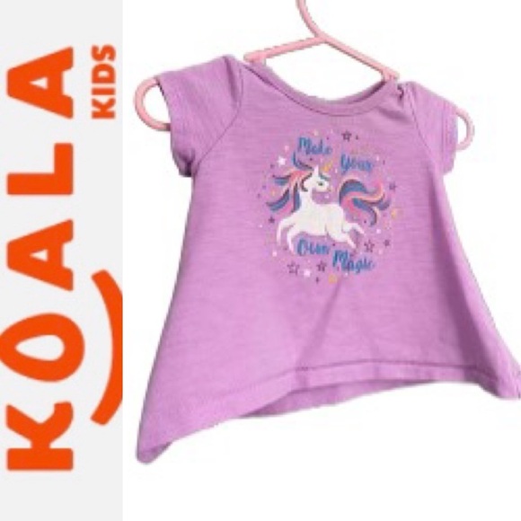 Koala Kids Other - 🦄Unicorn Asymmetrical Top Koala Kids